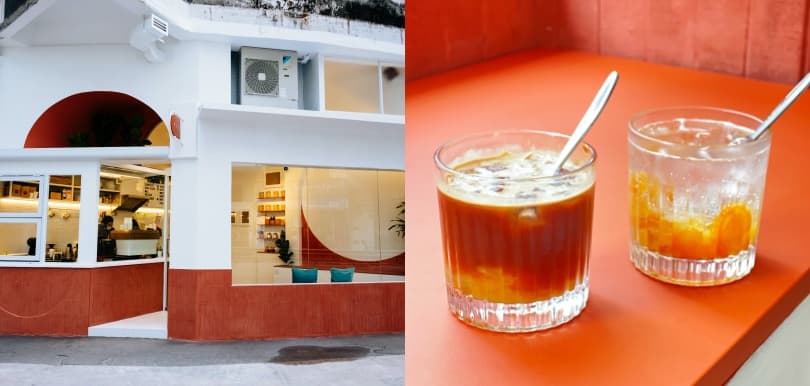 西營盤橙色打卡cafe TIL 推期間限定宮崎金桔咖啡及甜點