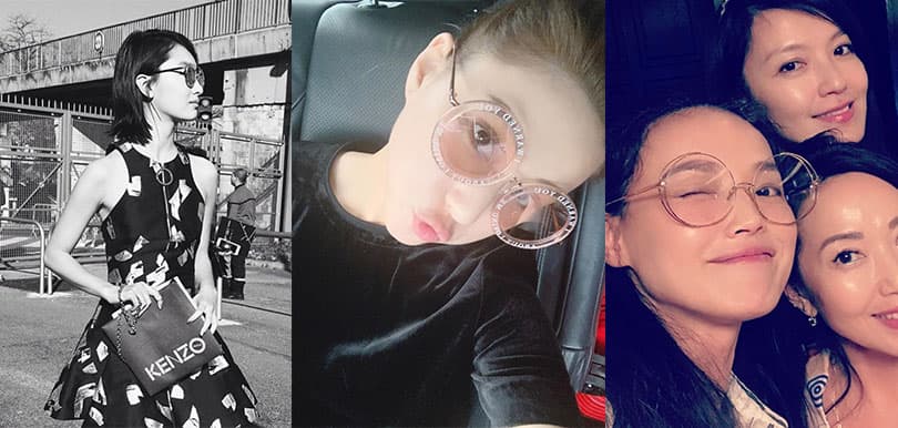 時尚文青典型美女都擁有  女生必備的圓形眼鏡