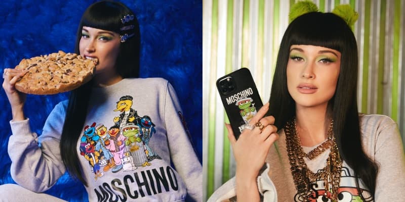 Moschino推出芝麻街聯乘系列！Elmo、Cookie Monster大走Hip Hop風 手機殼、迷你背囊成必搶潮物