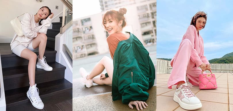 增高、百搭、耐看！夏日OOTD必備名牌厚底白波鞋