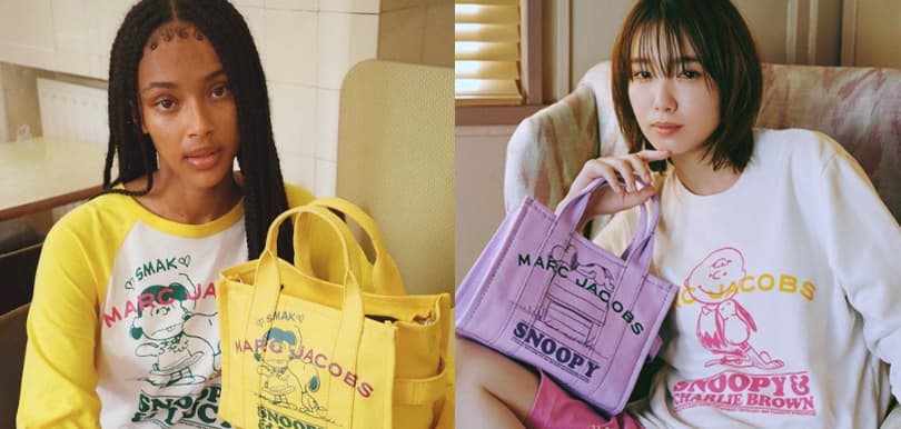 可愛悠閒風必備的時尚單品！Marc Jacobs x 史努比聯乘系列
