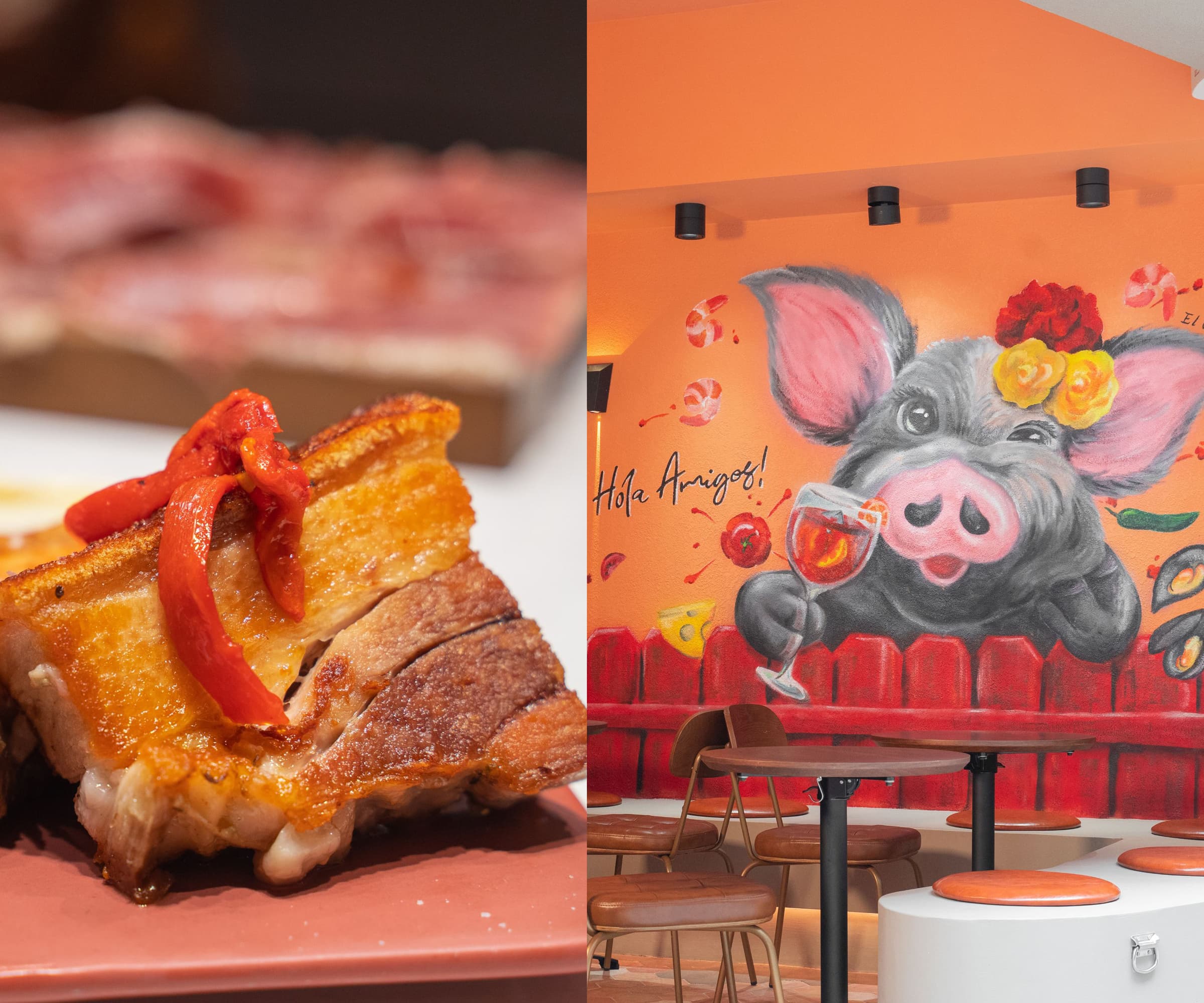 【#sheGO】正宗西班牙風味！中環黑毛豬主題餐廳「EL CERDO」