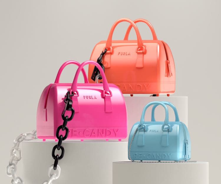 FURLA投入永續時尚！ RE-CANDY系列手袋以再造塑膠製作