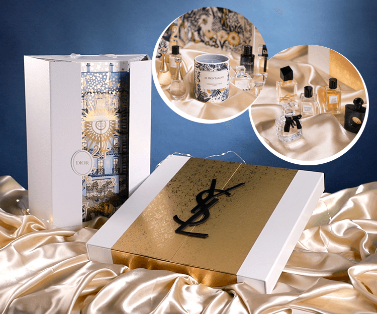 DIOR、YSL聖誕倒數月曆2021搶先開箱！夢幻妝品、美妝控必收藏