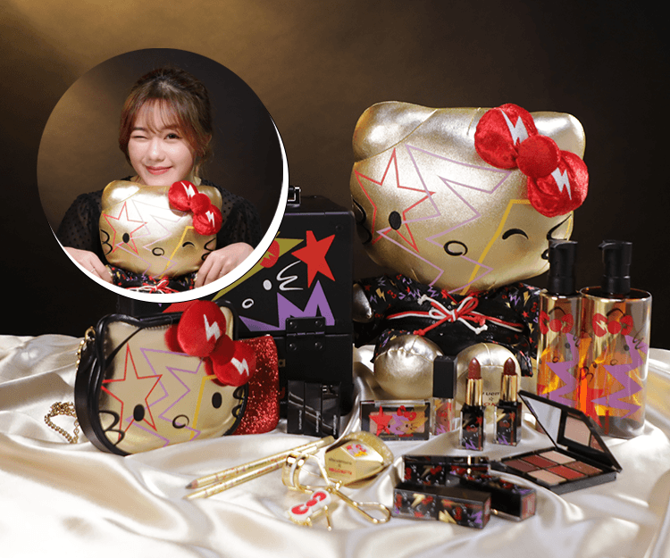 【聖誕2021】率先看shu uemura植村秀 X Hello Kitty聯乘彩妝系列：時尚眼影「手袋」、可愛限量公仔