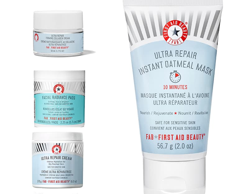聖誕優惠2021｜秋冬肌膚易乾燥 First Aid Beauty 極速補水 皇牌產品聖誕限定1+1優惠