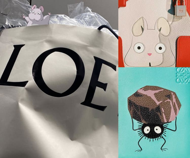LOEWE新款將與《千與千尋》聯乘？新袋照片率先曝光