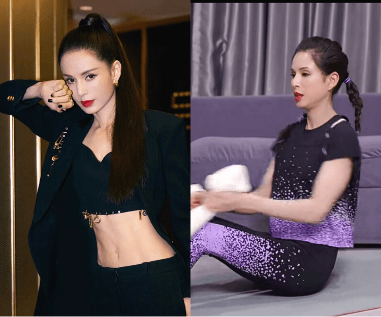 55歲「最美小龍女」李若彤健身練出小蠻腰！全靠1件小工具、3個動作練出少女身材！