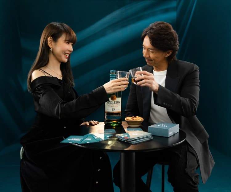 林明禎、張繼聰都愛的The Singleton威士忌！摸酒杯底玩卡Game 互爆不為人知秘聞＋愛情觀