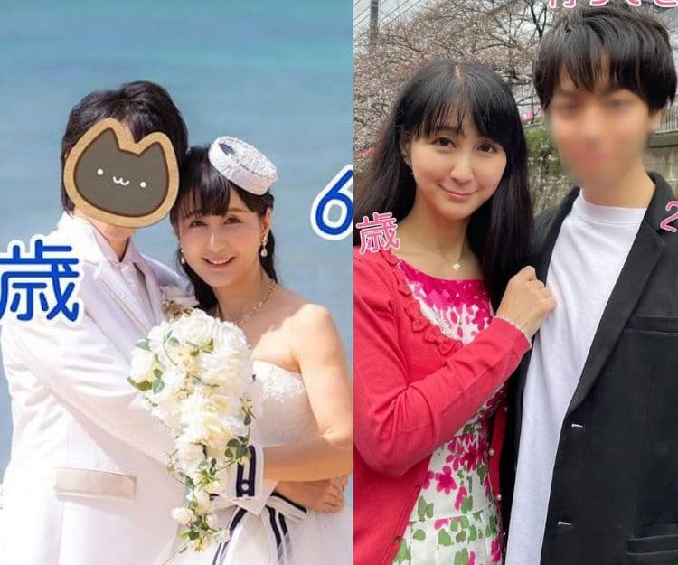 嫲孫戀｜61歲日本美魔女嫁29歲老公  少夫比兒子還年輕！網民激讚保養極得宜！