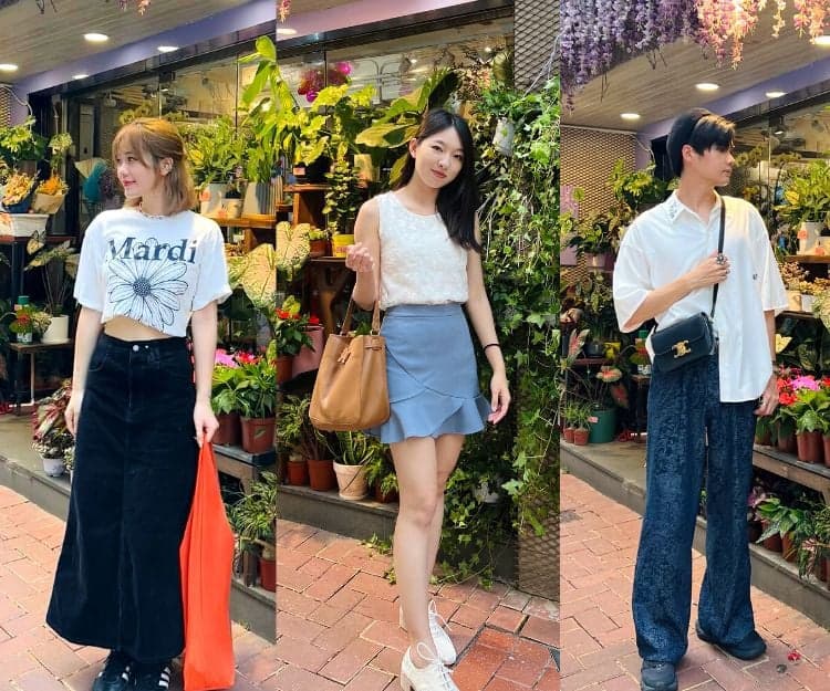 【#sheOOTD】日韓大熱花卉圖案單品推介：小雛菊T-shirt、大花花戒指、鏤空刺繡背心