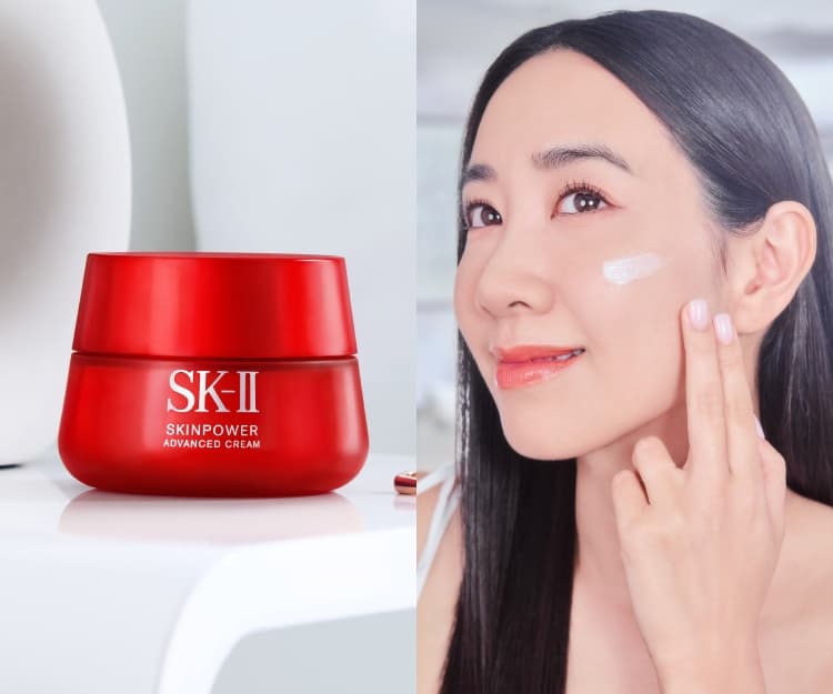 忠實用家吳雨霏Kary、雲浩影Cloud公開無齡感**秘訣！SK-II全新升級版SKINPOWER致臻能量精華霜：抗老緊緻彈嫩 重現年輕立體感