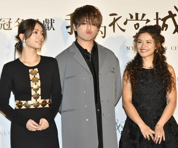 《我的天堂城市》首映現場一片混亂遭贊助商割蓆！姜濤尷尬合照、宋芸樺被姜糖推開 網民鬧爆：完全唔識尊重人！