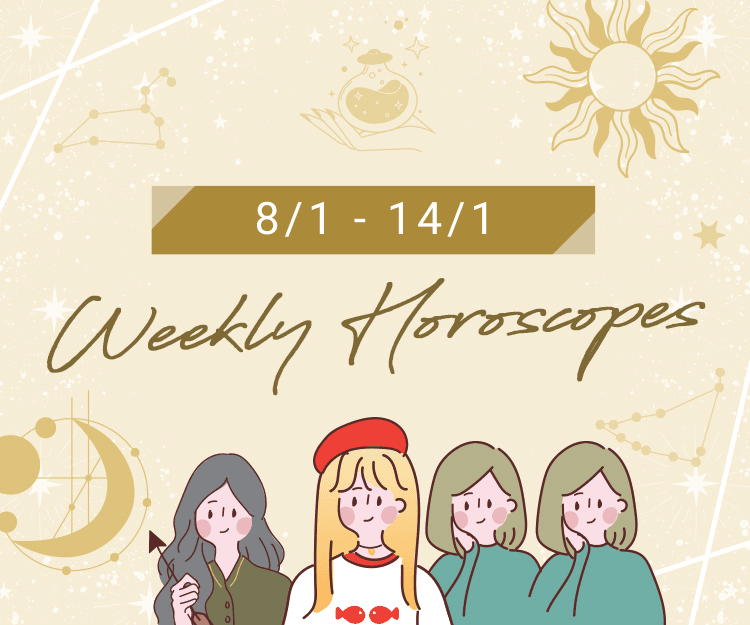 【每周星座運程】8/1-14/1︰白羊座多勞多得！處女座不宜大膽投資！