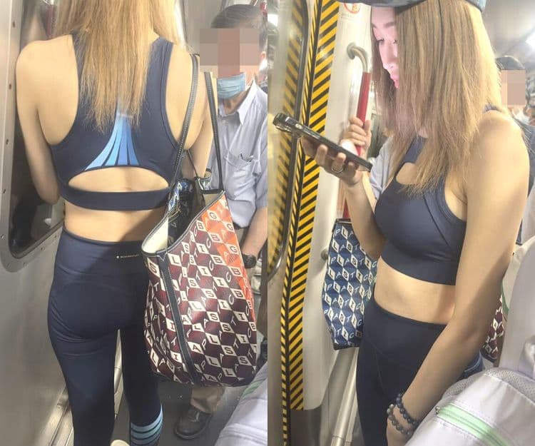 港女著瑜伽褲搭港鐵被阿伯望？網民質疑性騷擾 真身竟是選美冠軍 回應更出人意表！