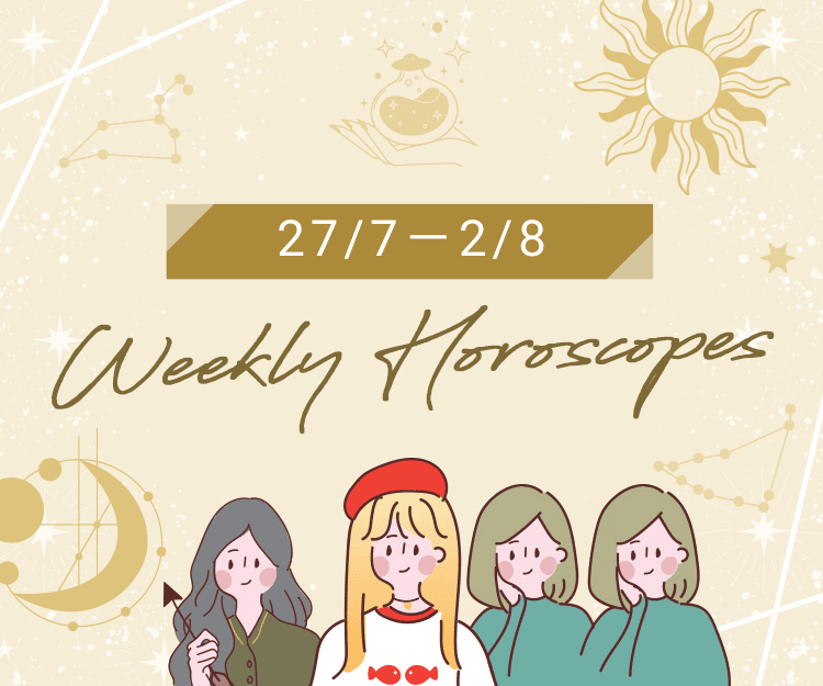 【每周星座運程】27/7－2/8︰巨蟹座小心扭傷筋骨！白羊座別和小人一般見識！