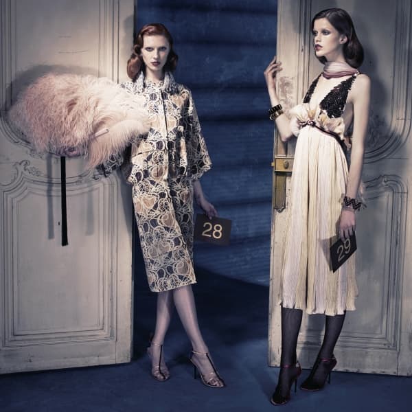 Louis Vuitton 來做懷舊女人