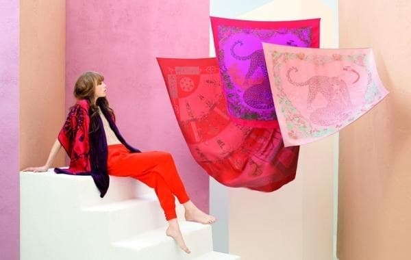 華麗的配角 Hermès 2011 秋冬絲巾