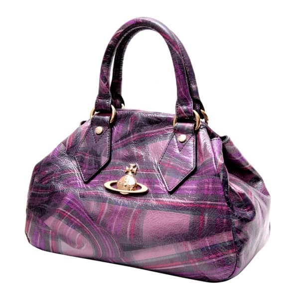 Vivienne Westwood 皺皮格仔袋
