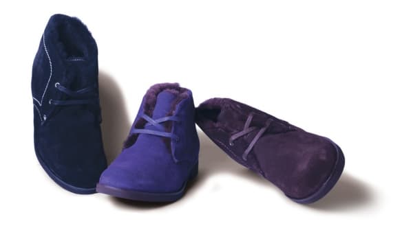 Hush Puppies X Anna Sui 紫色浪漫