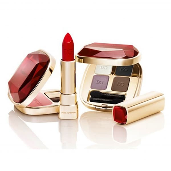 Dolce &amp; Gabbana 紅寶石聖誕化妝品