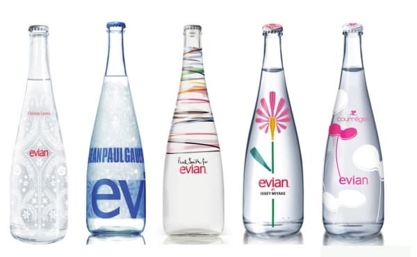 Evian X Courrèges 愛如「潮水」