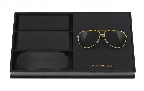 Dior Homme 18K 金機師太陽鏡