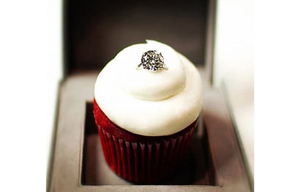 求婚 cupcake