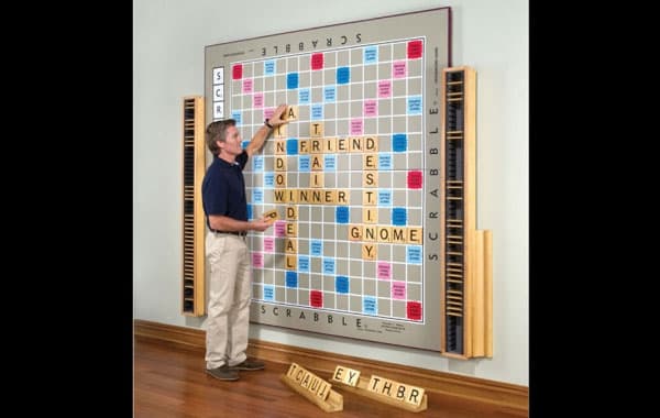 handmade 巨型scrabble