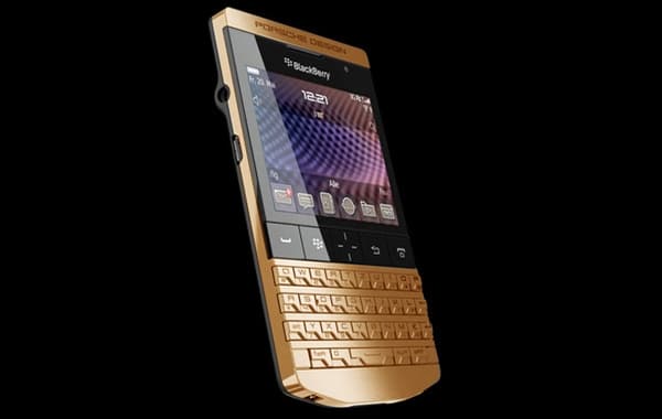Blackberry X Porsche 鑲金