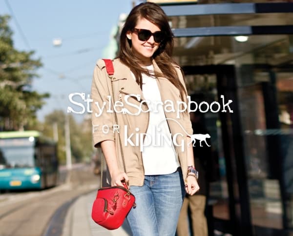 Kipling X blogger 相機袋