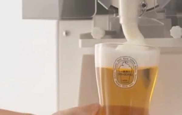 Kirin 啤酒軟雪糕