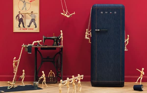Smeg 牛仔雪櫃