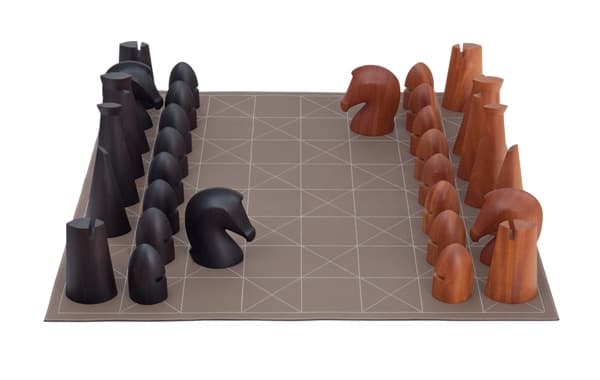 Hermès 特大小牛皮棋盤