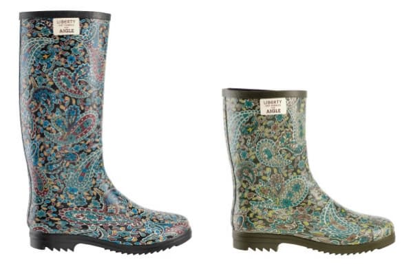 Liberty for Aigle 雨中腰果花