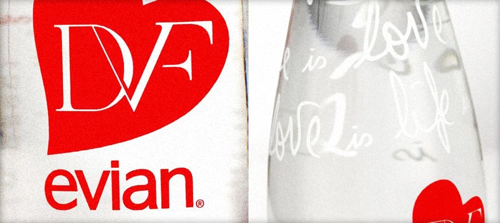 evian X DVF 生命水