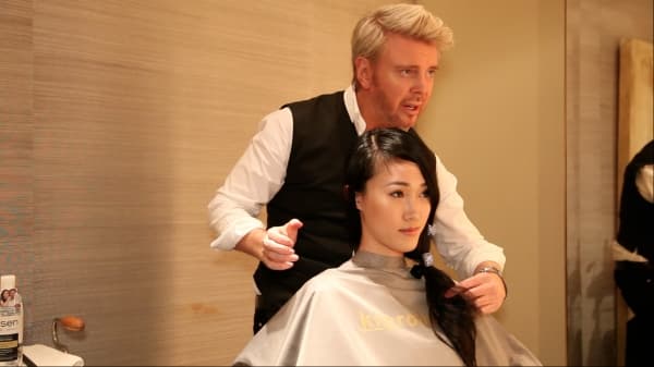 Kim Robinson教你打造星級派對髮型