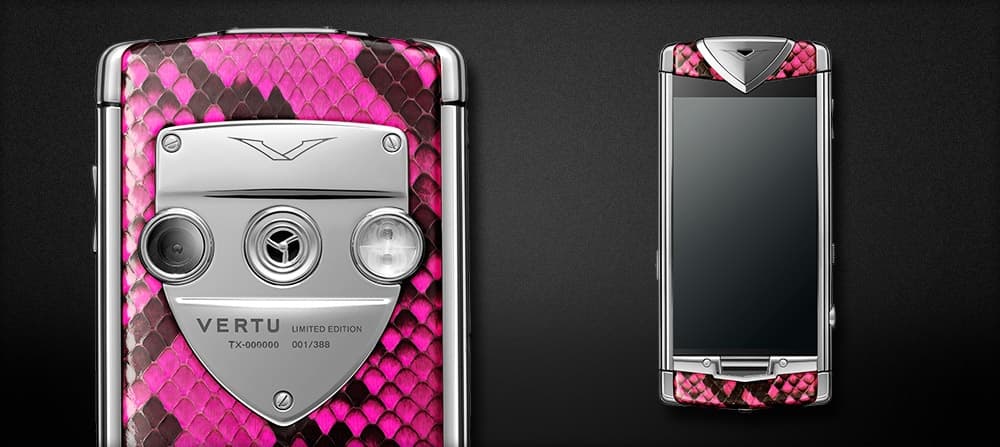 Vertu 限量彩蛇系列