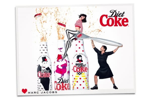 Marc Jacobs loves Coca Cola