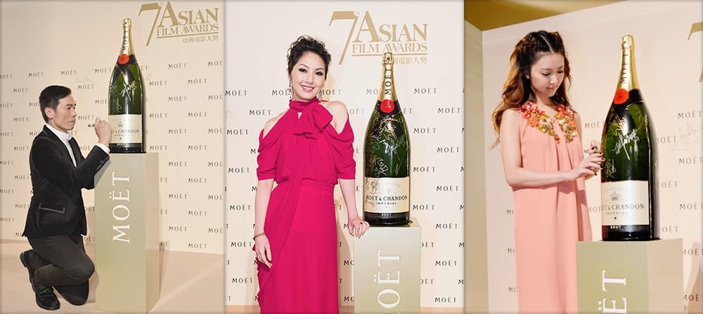 MOËT &amp; CHANDON 巨型慈善香檳