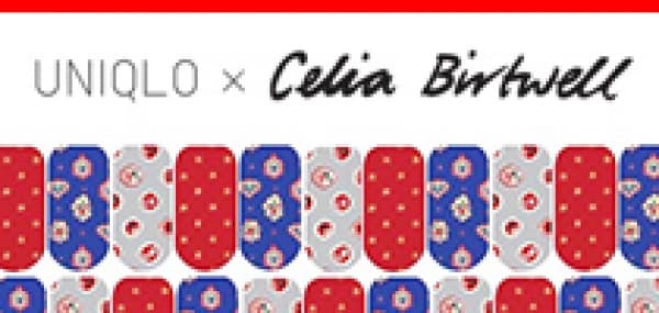 春日限定Uniqlo x Celia Birtwell 指甲貼