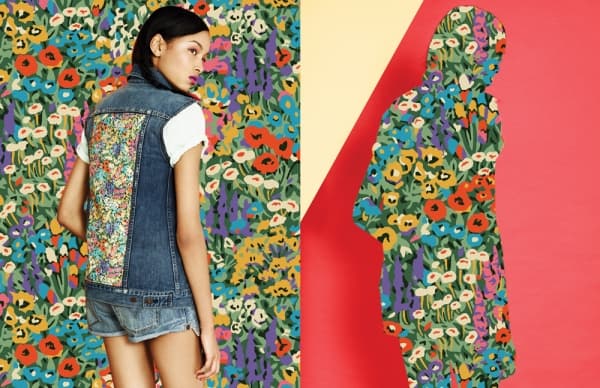 Levi's X Liberty  花樣牛仔