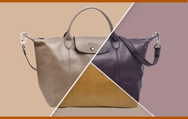 Longchamp  Le Pliage Cuir 秋冬新色