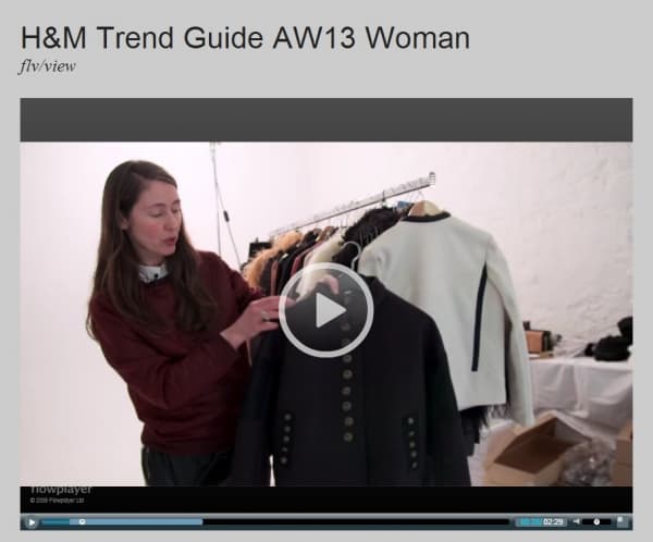 H&M 醒你 AW13 重點潮流