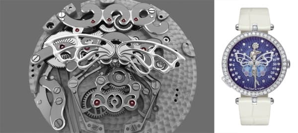 Van Cleef & Arpels  時計上的芭蕾舞伶