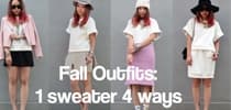 1件白色tee 4 種新著法