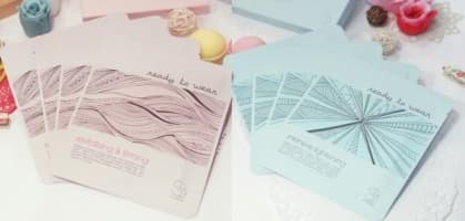 新品速報─超貼面水凝纖維面膜