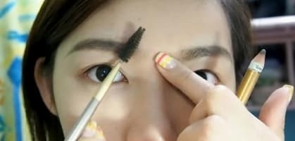 一分鐘快速簡易學畫眉