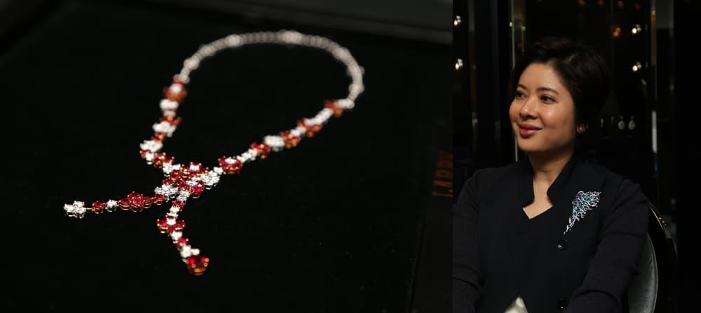 親民的寶石      Larry Jewelry執董親自示範