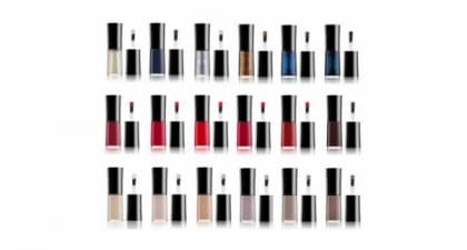 新品速報─不用塗top coat 的Armani 全新甲油